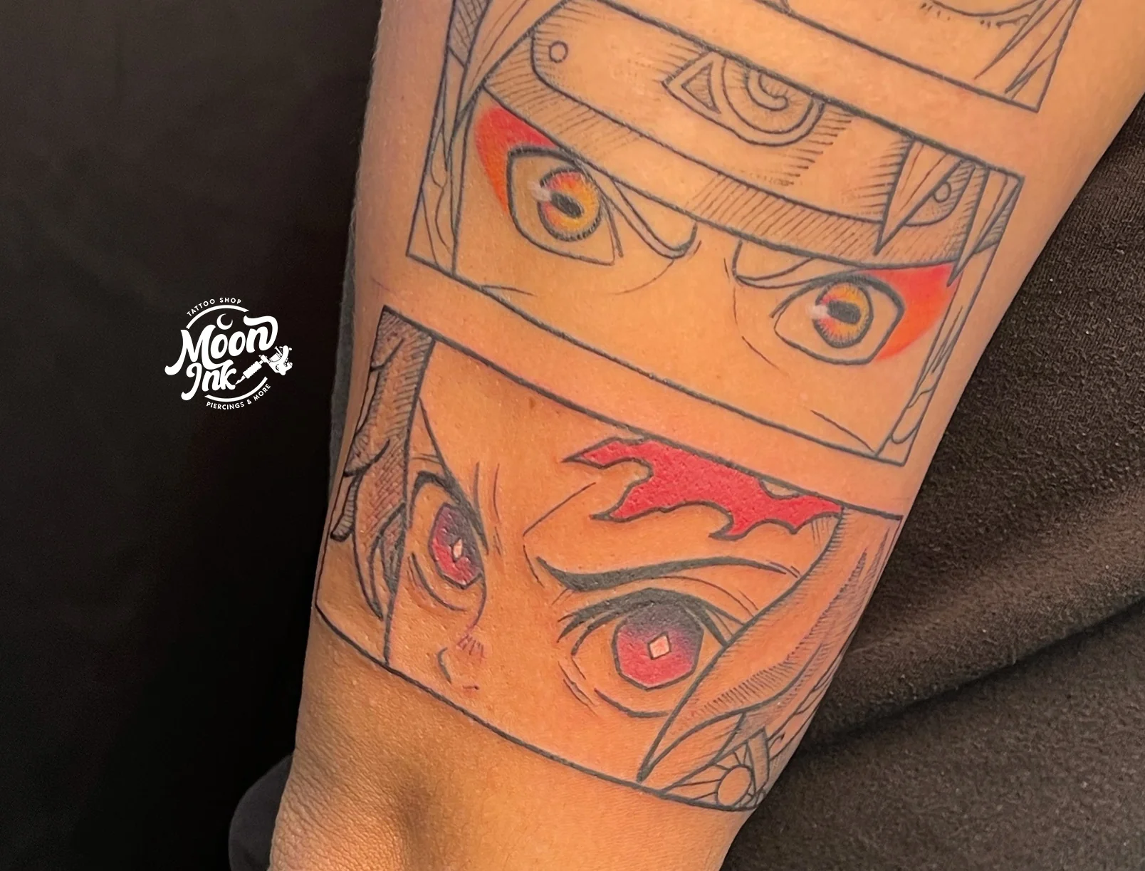 Tatuaje Naruto Tanjiro
